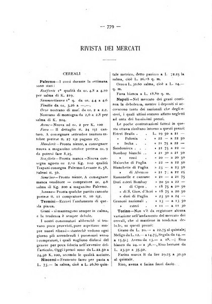 La Sicilia agricola giornale ebdomadario