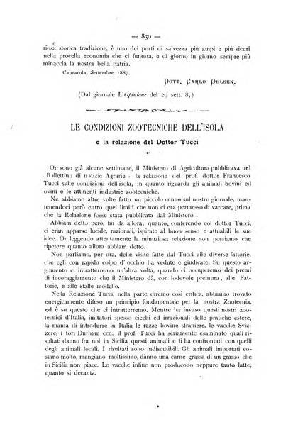 La Sicilia agricola giornale ebdomadario