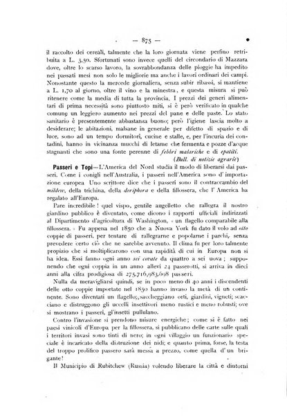 La Sicilia agricola giornale ebdomadario