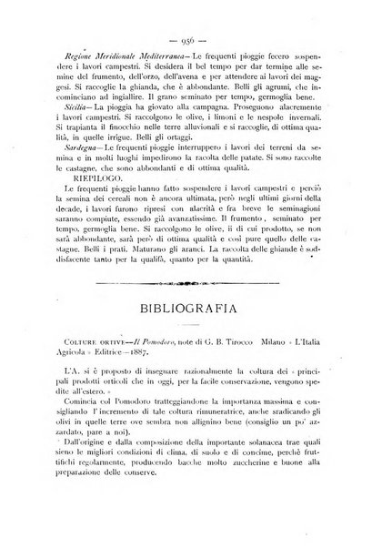 La Sicilia agricola giornale ebdomadario