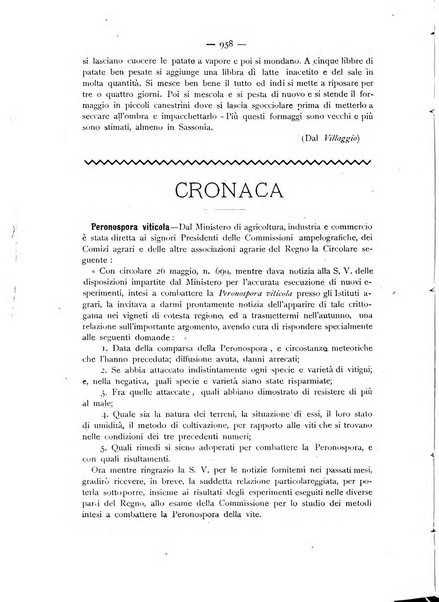 La Sicilia agricola giornale ebdomadario