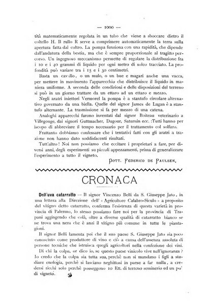 La Sicilia agricola giornale ebdomadario