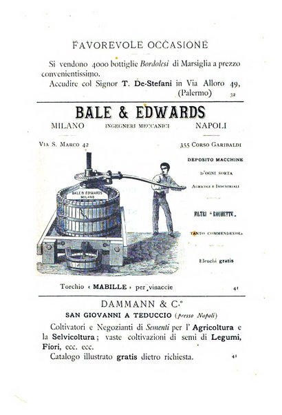 La Sicilia agricola giornale ebdomadario