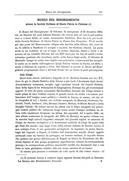 La Sicilia nel Risorgimento italiano bollettino semestrale del Comitato regionale siciliano della Societa nazionale per la storia del risorgimento italiano