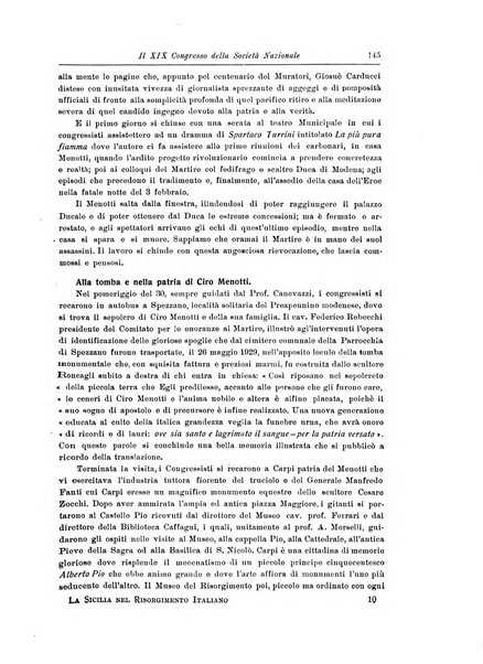 La Sicilia nel Risorgimento italiano bollettino semestrale del Comitato regionale siciliano della Societa nazionale per la storia del risorgimento italiano