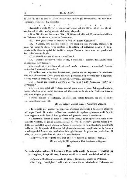 La Sicilia nel Risorgimento italiano bollettino semestrale del Comitato regionale siciliano della Societa nazionale per la storia del risorgimento italiano