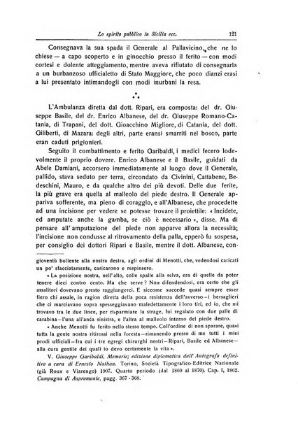 La Sicilia nel Risorgimento italiano bollettino semestrale del Comitato regionale siciliano della Societa nazionale per la storia del risorgimento italiano