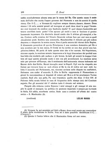 La Sicilia nel Risorgimento italiano bollettino semestrale del Comitato regionale siciliano della Societa nazionale per la storia del risorgimento italiano