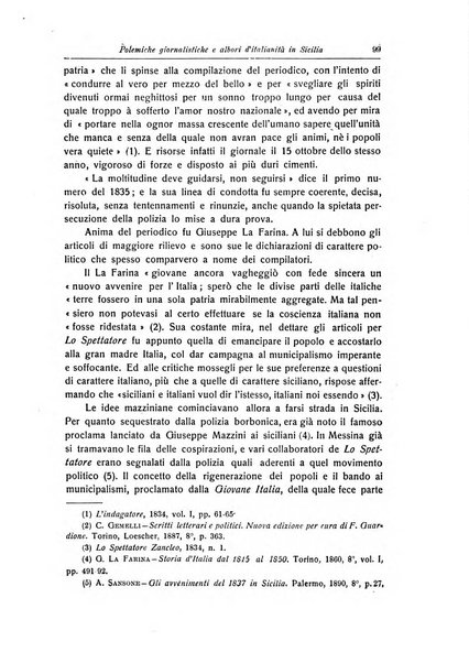 La Sicilia nel Risorgimento italiano bollettino semestrale del Comitato regionale siciliano della Societa nazionale per la storia del risorgimento italiano