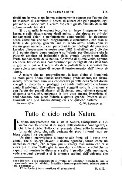 Rincarnazione rivista di cultura spirituale