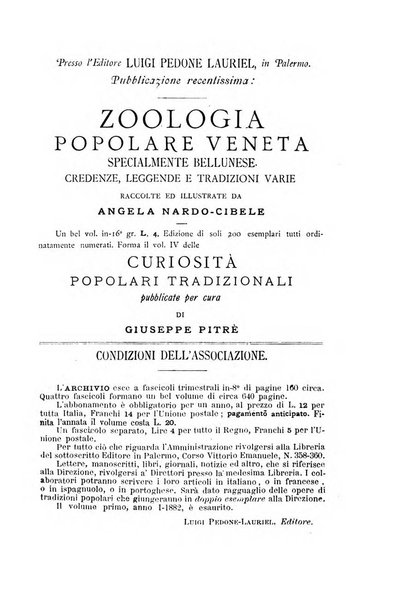 Archivio per lo studio delle tradizioni popolari rivista trimestrale