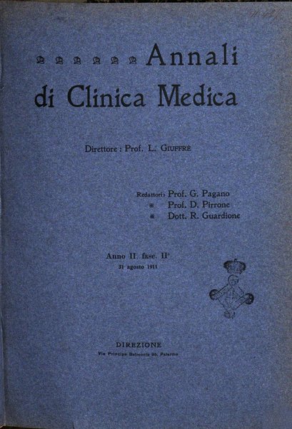 Annali di clinica medica