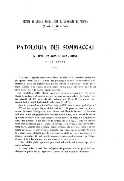 Annali di clinica medica