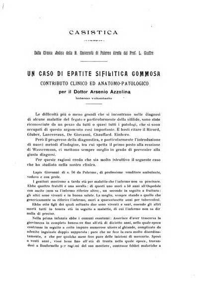 Annali di clinica medica