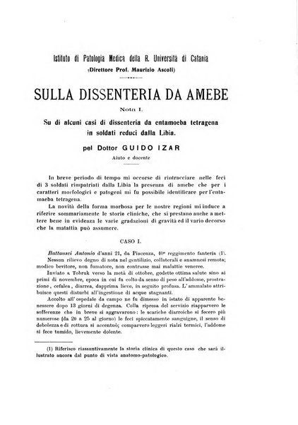 Annali di clinica medica