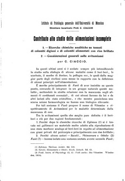 Annali di clinica medica