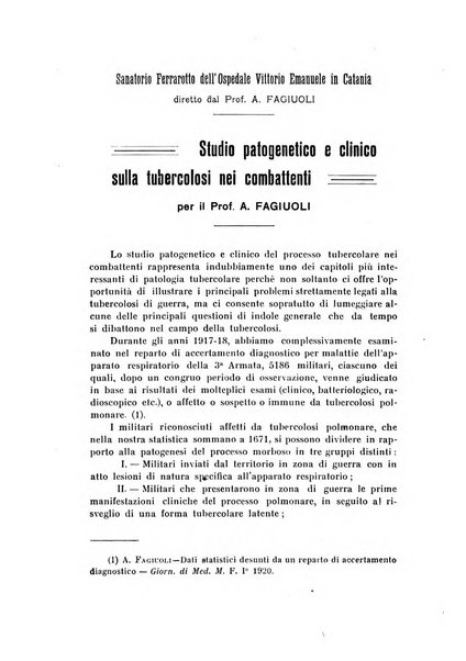 Annali di clinica medica