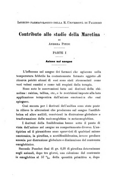 Archivio di farmacologia e terapeutica