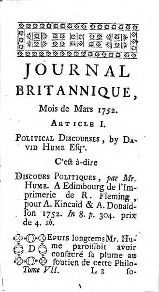Journal britannique