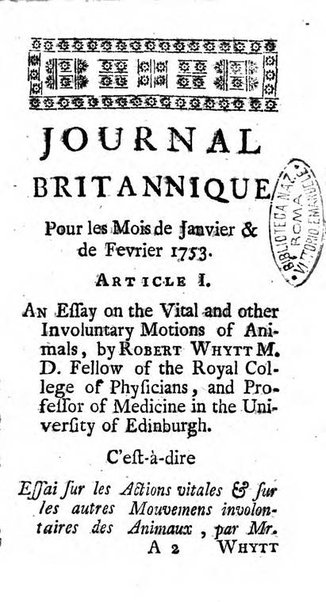 Journal britannique