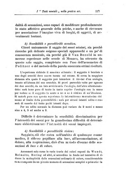 Note e riviste di psichiatria Manicomio provinciale di Pesaro