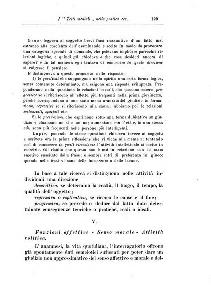 Note e riviste di psichiatria Manicomio provinciale di Pesaro