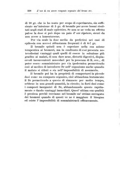 Note e riviste di psichiatria Manicomio provinciale di Pesaro