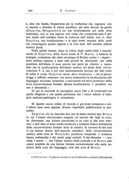 Note e riviste di psichiatria Manicomio provinciale di Pesaro