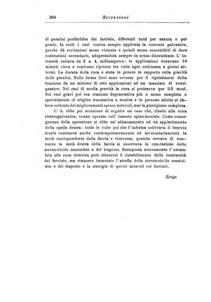 Note e riviste di psichiatria Manicomio provinciale di Pesaro