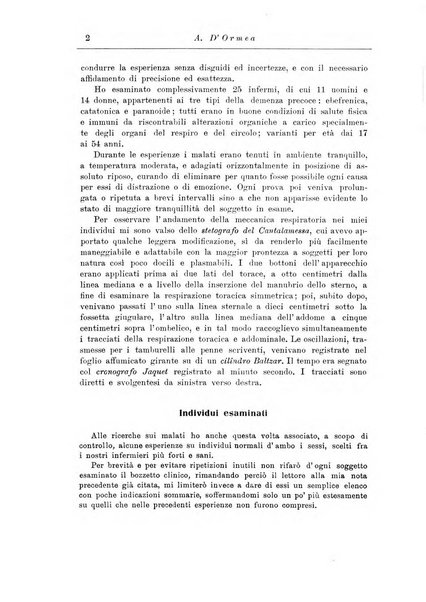 Note e riviste di psichiatria Manicomio provinciale di Pesaro