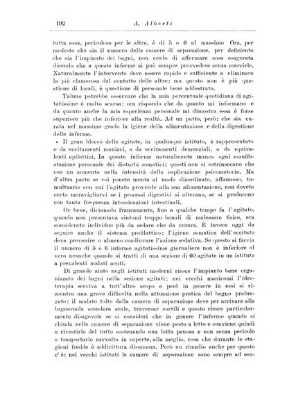 Note e riviste di psichiatria Manicomio provinciale di Pesaro