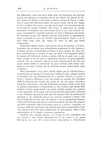 Note e riviste di psichiatria Manicomio provinciale di Pesaro