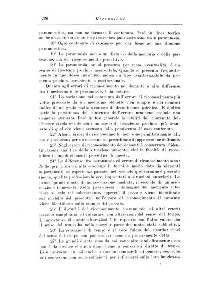 Note e riviste di psichiatria Manicomio provinciale di Pesaro