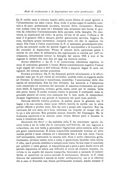 Note e riviste di psichiatria Manicomio provinciale di Pesaro