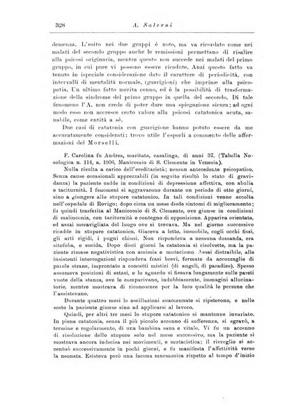 Note e riviste di psichiatria Manicomio provinciale di Pesaro