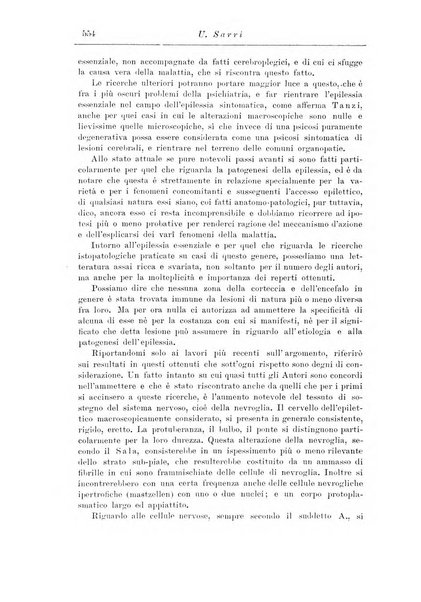 Note e riviste di psichiatria Manicomio provinciale di Pesaro