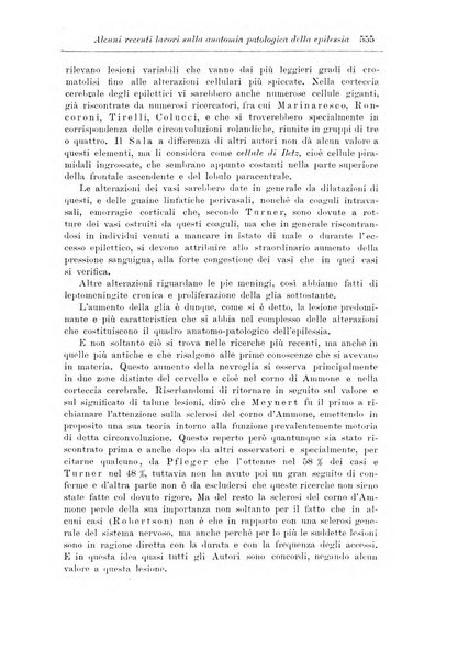 Note e riviste di psichiatria Manicomio provinciale di Pesaro