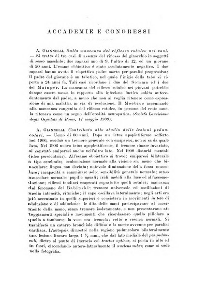 Note e riviste di psichiatria Manicomio provinciale di Pesaro