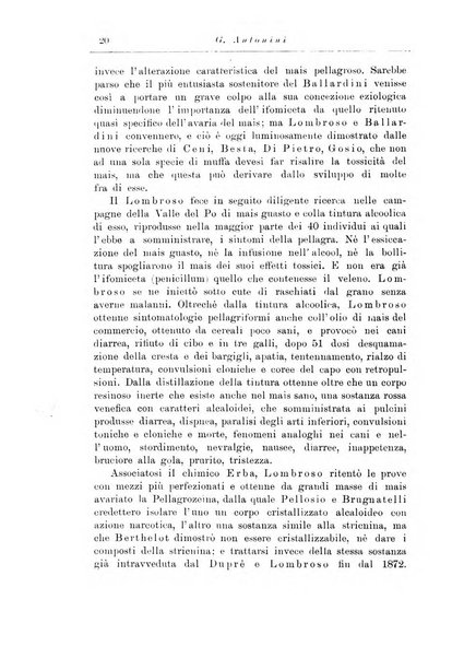 Note e riviste di psichiatria Manicomio provinciale di Pesaro