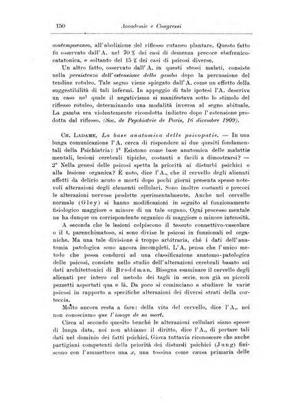 Note e riviste di psichiatria Manicomio provinciale di Pesaro