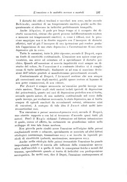 Note e riviste di psichiatria Manicomio provinciale di Pesaro