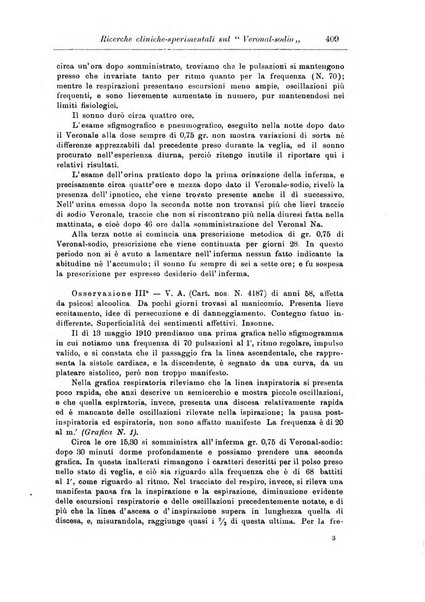 Note e riviste di psichiatria Manicomio provinciale di Pesaro