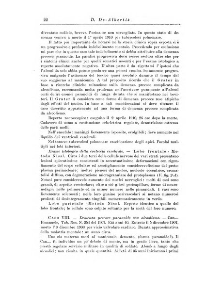 Note e riviste di psichiatria Manicomio provinciale di Pesaro