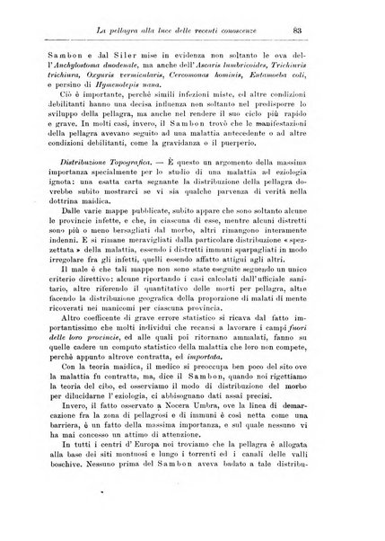 Note e riviste di psichiatria Manicomio provinciale di Pesaro