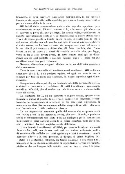 Note e riviste di psichiatria Manicomio provinciale di Pesaro