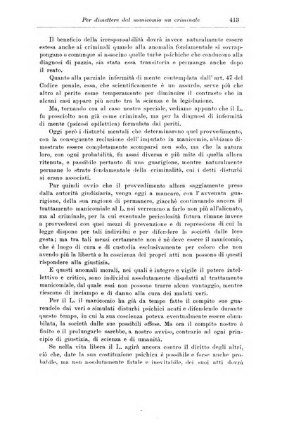 Note e riviste di psichiatria Manicomio provinciale di Pesaro