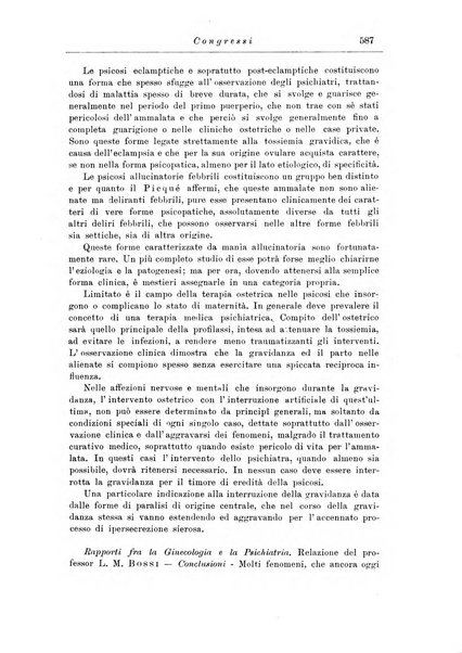 Note e riviste di psichiatria Manicomio provinciale di Pesaro