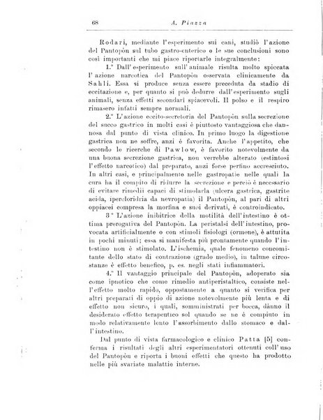 Note e riviste di psichiatria Manicomio provinciale di Pesaro