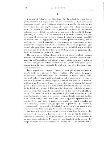 Note e riviste di psichiatria Manicomio provinciale di Pesaro