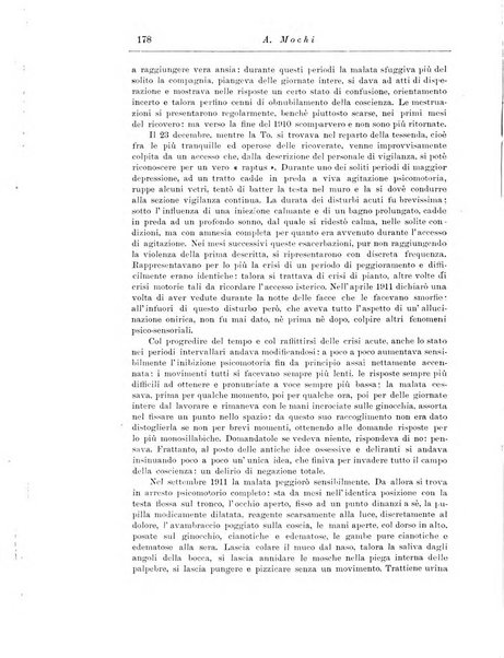 Note e riviste di psichiatria Manicomio provinciale di Pesaro